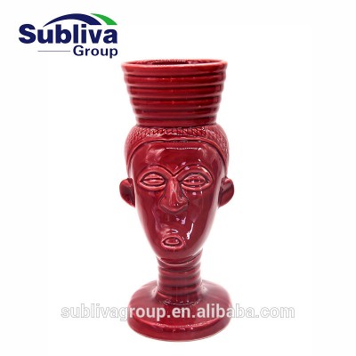 Ceramic Traditional Jamaican Woman Tiki 430ml