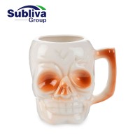 Ceramic Skull Tiki Mug With Handle 300ml