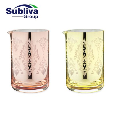 Copper Plated /Gold Plated  Pheidias Mixing  Glass 600ml