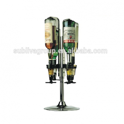 4 Bottle 70cl /1 litre glass drink dispenser, liquor bottles cold liquor dispenser brandy whisky