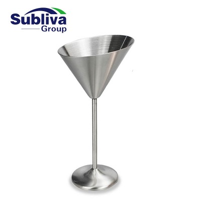 Stainless Steel Slanted Martini  Cup 300ml