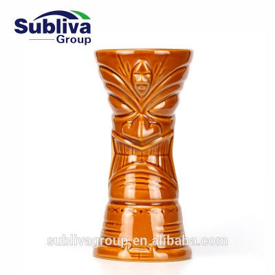 Ceramic Maori Tiki Mug 600ml