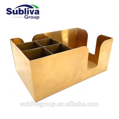 Gold Plated Bar Caddy